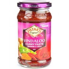 Pataks Vindaloo curry paste hot 